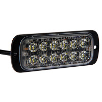 Axixtech LED horizontal signal lighthead, white 114.60 x 43.40 x 9.00mm