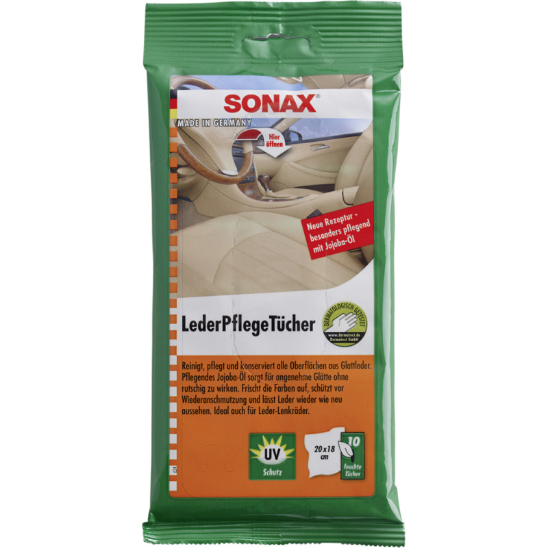Sonax Wet wipes for SKIN care