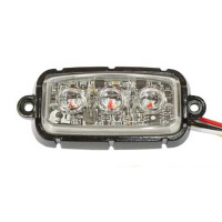 Startax LED horizontāla signāla gaisma, dzeltena 70.00 x 33.00 x 13.00mm