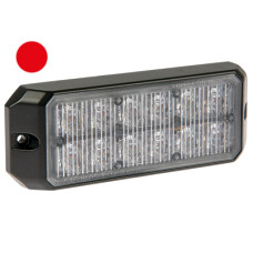 Axixtech LED horizontal signal light, red 132x49x19mm