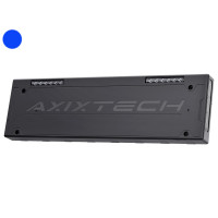 Axixtech Reg plate LED warning unit, blue 466.00 x 138.00 x 33.00mm