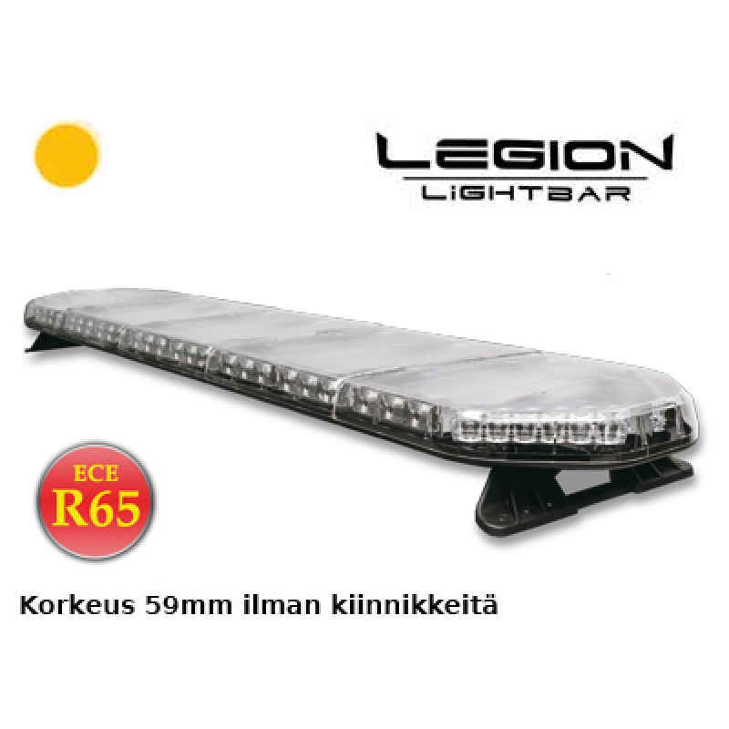 Axixtech LED beacon panel, yellow 1524.00 x 331.00 x 59.00mm