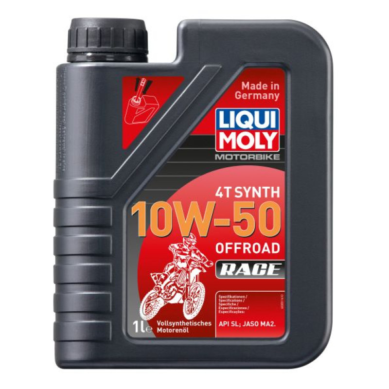 Liqui Moly Motorcycle oil Motorbike 4T Synth 10W-50 Offroad Race 1 L
