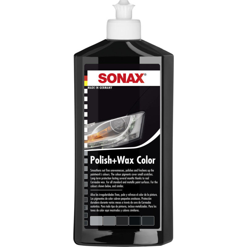 Sonax Polishing Paste with Wax and Black Pigments