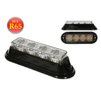 Axixtech LED signāla lukturis, dzeltens 122.00 x 41.00 x 30.00mm