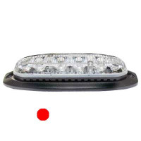 Startax LED horizontāls signāla lukturis, sarkans 90.00 x 20.00 x 18.00mm