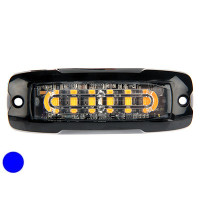 Axixtech LED horizontal signal lighthead, blue 99.00 x 35.00 x 10.00mm