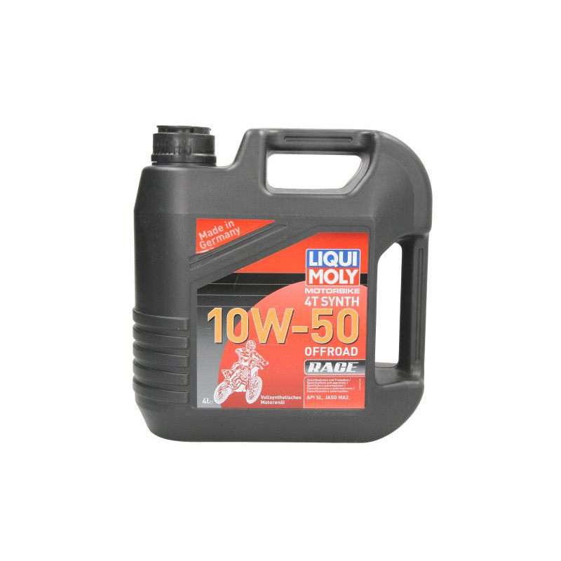 Liqui Moly Motorcycle oil Motorbike 4T Synth 10W-50 Offroad Race 4 L