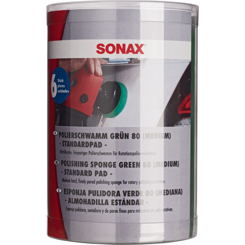 Sonax Medium-hard polishing disc 80