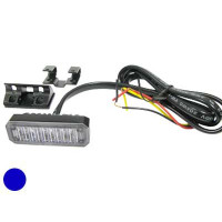 Axixtech LED horizontāla signāla gaisma,zila 64.00 x 24.00 x 37.00mm