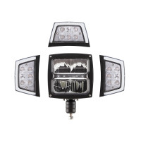 Strands LED tuvās/ tālās gaismas lukturis 10-30V, 5500K ar apsildāmo lēcu