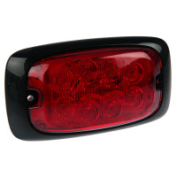 Axixtech LED signāla lukturis, sarkans 122.00 x 70.00 x 22.00mm