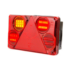 Startax LED rear light for trailers, left side 232x142x59mm