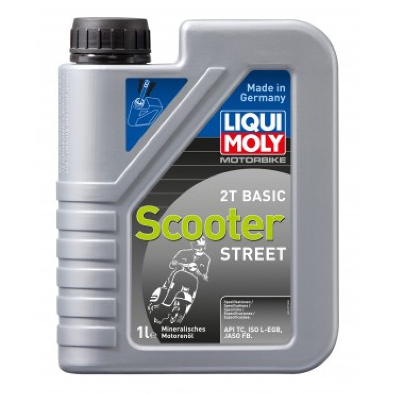 Liqui Moly Motorcycle oil Motorbike 2T Basic Scooter Street 1 L