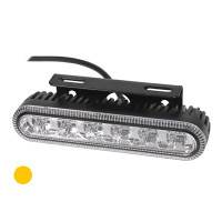 Startax LED horizontāls signāla lukturis, dzeltens 142.00 x 30.00 x 35.00mm