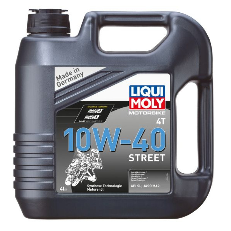 Liqui Moly Motorcycle oil Motorbike 4T 10W-40 Street 1 L