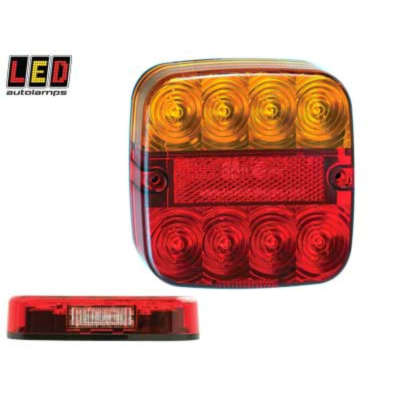 Led Autolamps tail light 107x107x23mm