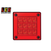 Led Autolamps aizmugurējais lukturis 90x90x28mm