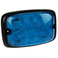 Axixtech LED horizontāls signāla lukturis, zils 170x108.7x30.5mm