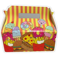 Dāvanu kārbiņa Fast Food 22,5cm