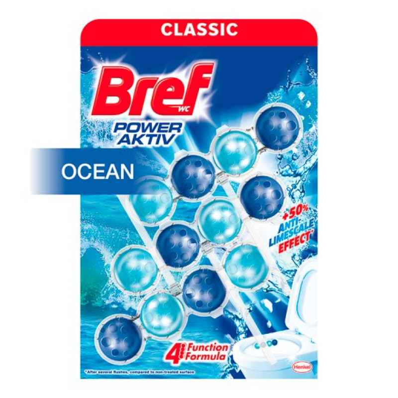 BREF Power Aktiv Ocean toilet block 3x50g