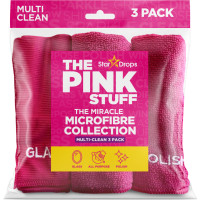 THE PINK STUFF mikrošķiedras lupatiņa 3gab