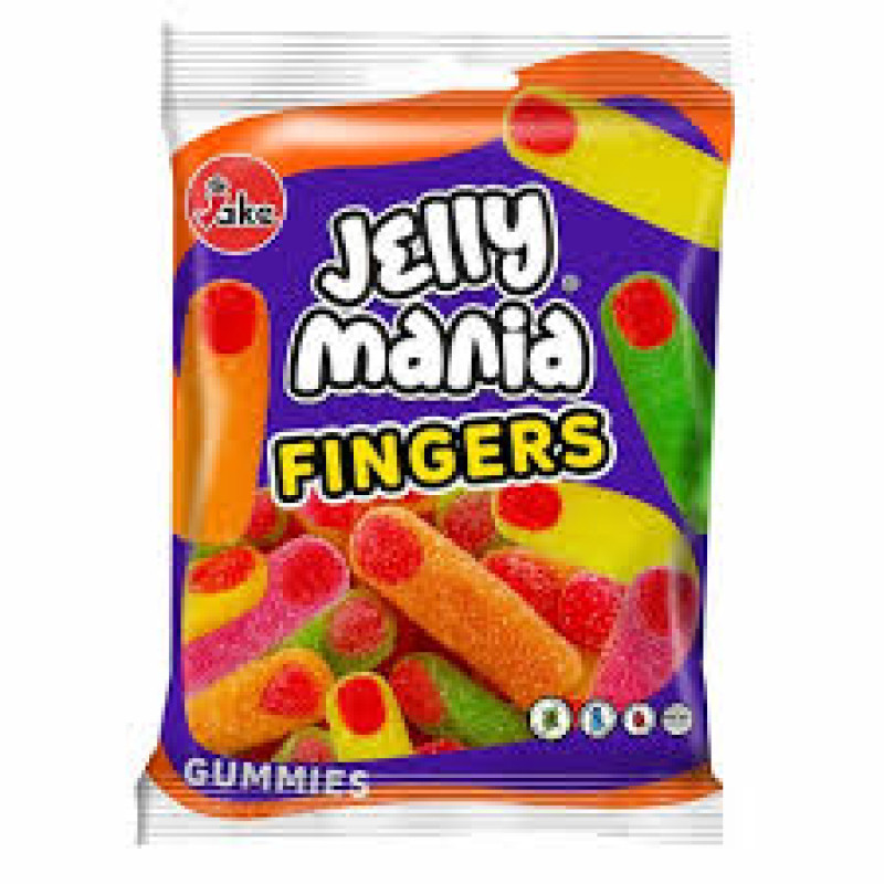 ДЖЕЙК Jelly Mania Sour Fingers желейные конфеты 100г