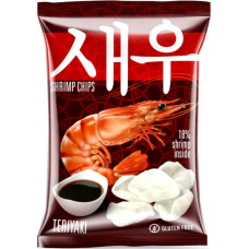 SAEU shrimp snacks with Teriyaki flavor 50g