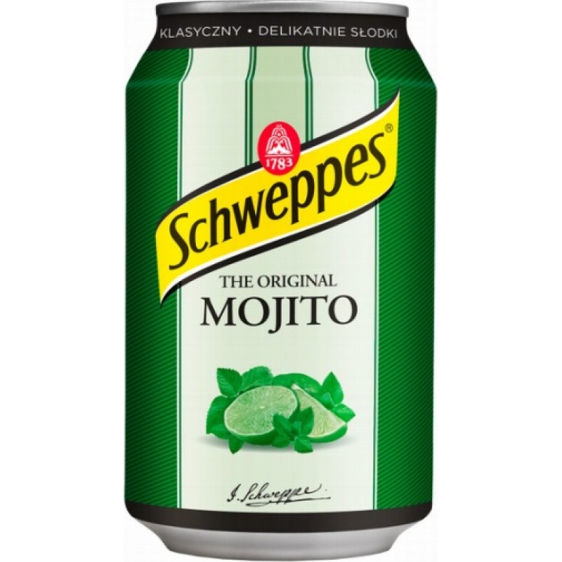 SCHWEPPES Mojito, in a can 330ml