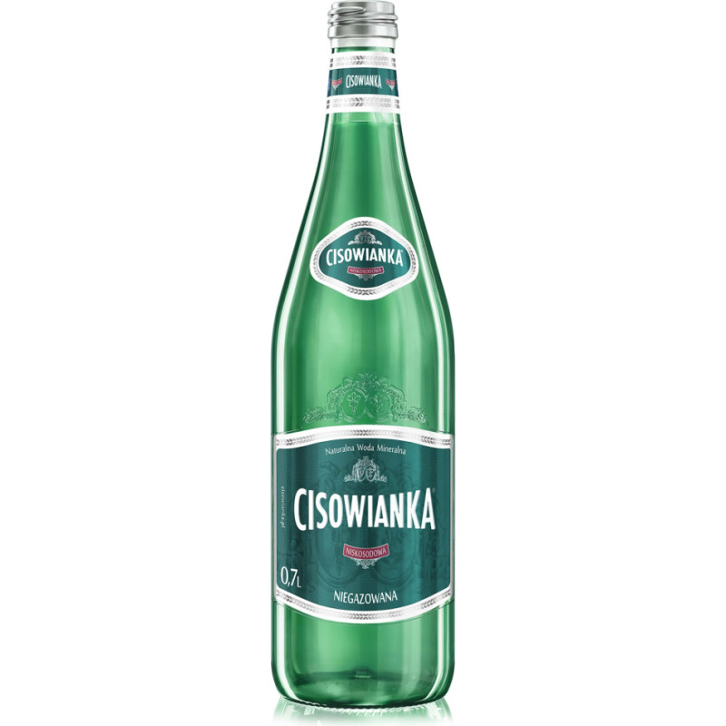 Cisowianka still mineral water in a glass bottle 700ml