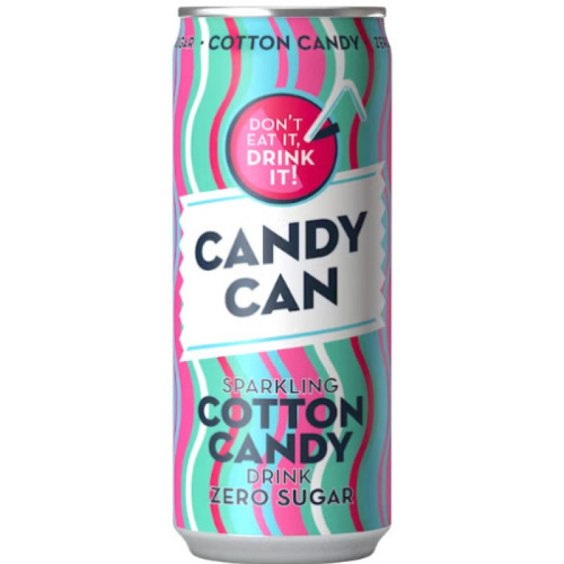 CANDY CAN Cotton Candy lemonade 330ml