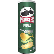 Pringles chips with cheese and onion flavor 165g