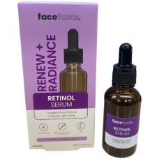 Face Facts Renew + Radiance serums ar retinolu sausai sejas ādai 30ml