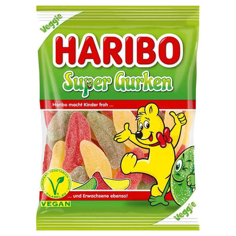 Конфеты желейные Haribo Super Gurken 175г