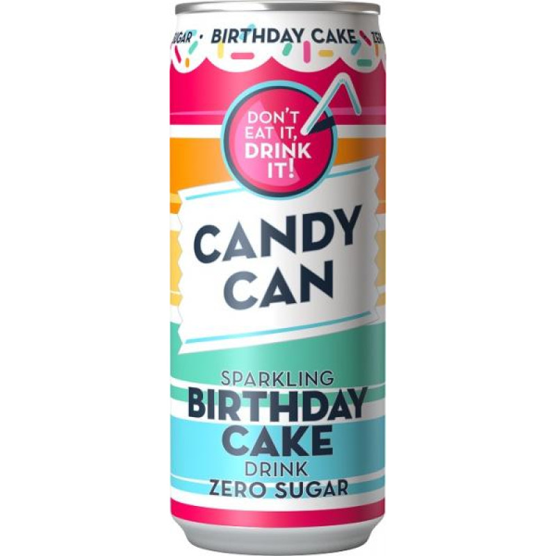 CANDY CAN Birthday Cake lemonade 330ml