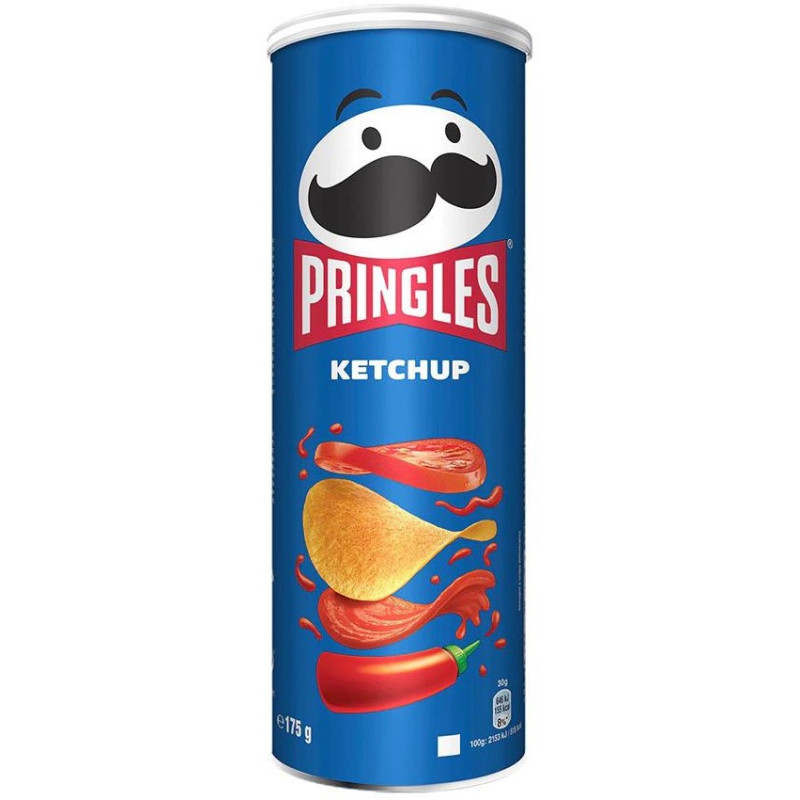Pringles Ketchup chips with ketchup flavor 165g