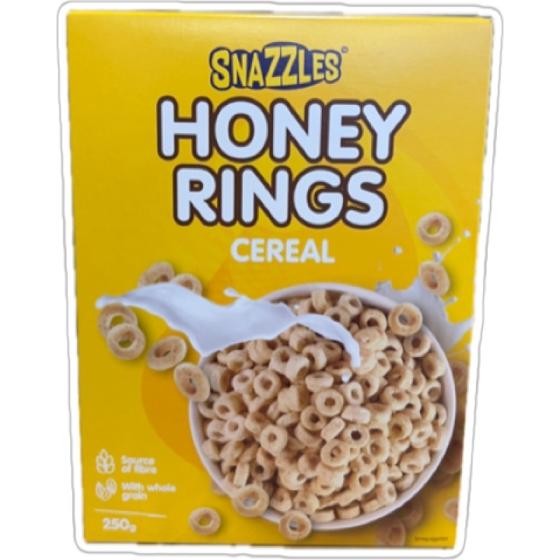 SNAZZLES Honey Rings brokastu pārslas 250g