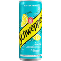 SCHWEPPES Bitter Lemon, bundžā 330ml