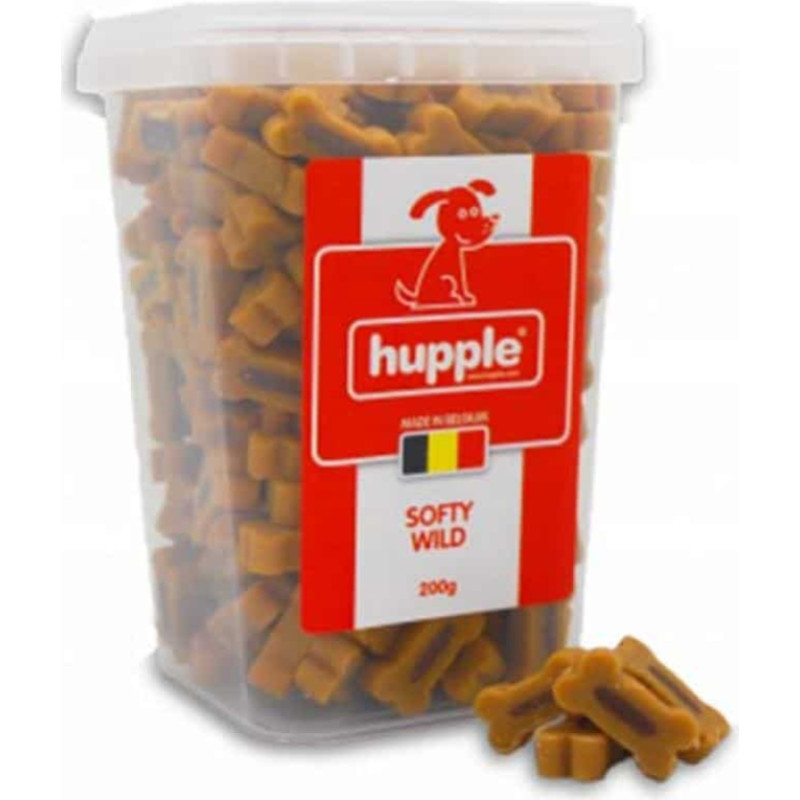 Hupple biscuits with game meat flavor for dogs 200g