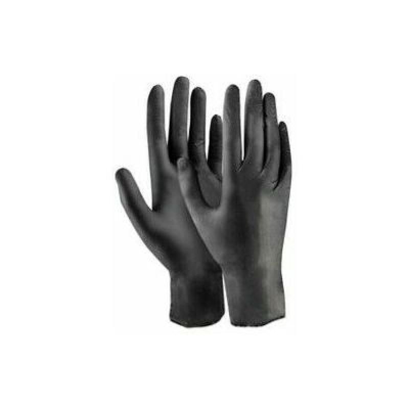 Active Gear DEXT D3620 NITRILA, MELNA, IZM, 9/L 100GAB/IEP