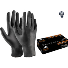 Active Gear Darba cimdi nitrila D3660, 6,5g, izm 9/L, Iepakojums 100 gab