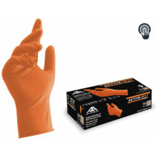 Active Gear ОРАНЖЕВЫЙ, НИТРИЛ, 8.4G, РАЗМЕР 11/XXL В УПАКОВКЕ 50 ШТ.