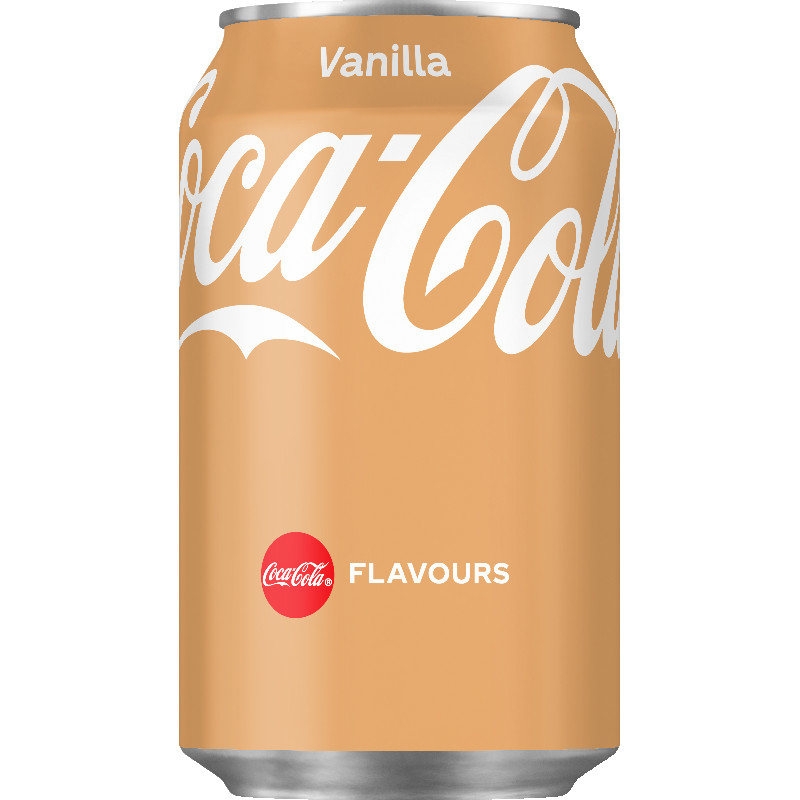COCA-COLA Ваниль, в банке 330мл
