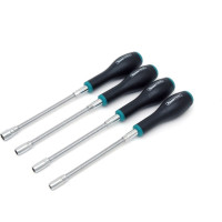 Kamasa Tools Šļūtenes skavu skrūvgriežu komplekts mm 4 gab K63013