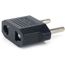 Ilike Parveidotājs iLike  CNUS Power Socket adapter USA / CN 2-pin to Euro 2pin Black