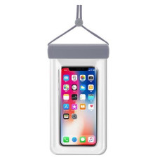 Ilike Maciņš universāla kabata iLike Universal Waterproof phone pouch 115 mm x 220 mm pool beach bag Gray