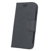Ilike Atveramie maciņi iLike Universal Smart Fancy Silicon case 6,1-6,7 Black