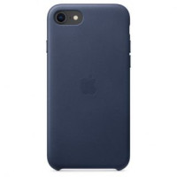 Apple Aizmugurējais vāciņš Apple - iPhone 7/8/SE2020/SE2022 Leather Case Midnight Blue