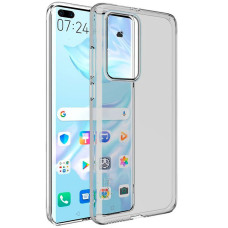 Evelatus Aizmugurējais vāciņš Evelatus Huawei P40 Pro Clear Silicone Case 1.5mm TPU Transparent