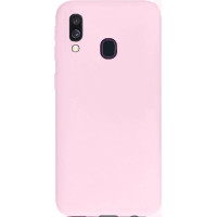Evelatus Aizmugurējais vāciņš Evelatus Samsung Galaxy A40 Nano Silicone Case Soft Touch TPU Beige